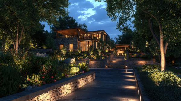 Lansing Landscape Lighting Service